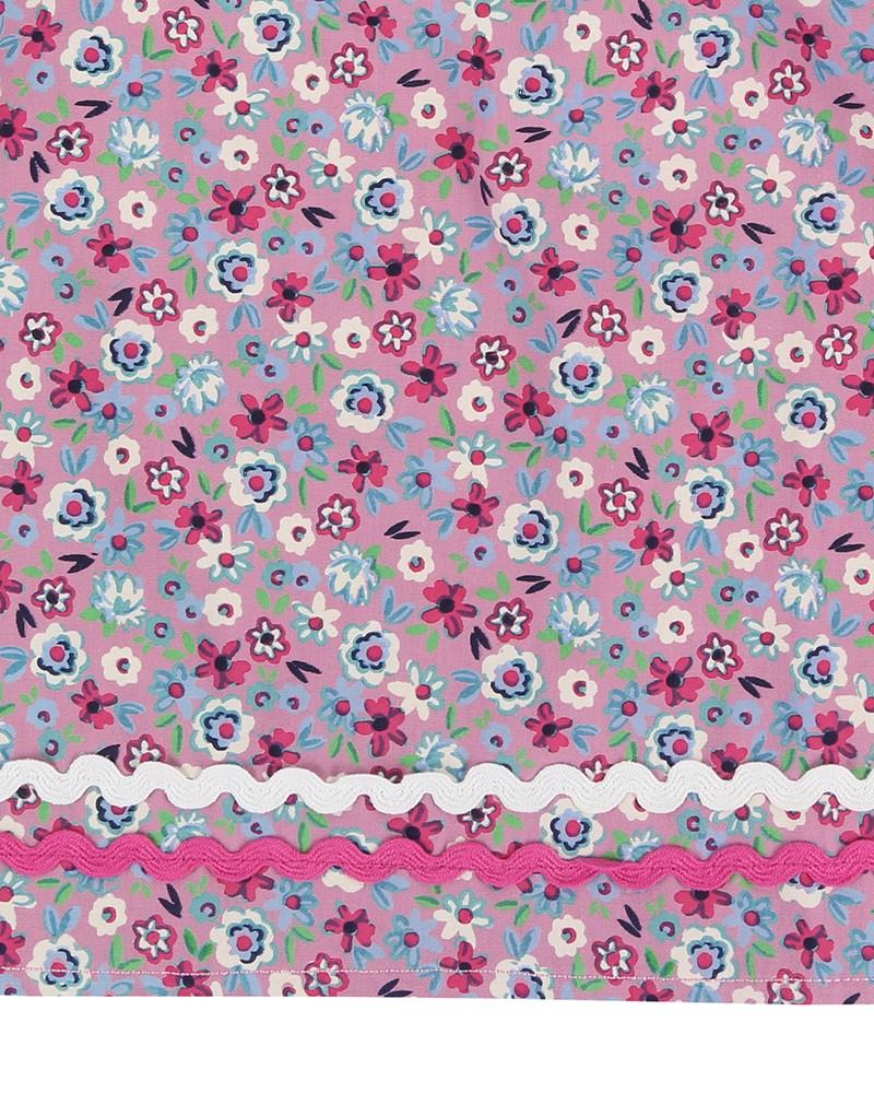 Ditsy Dress And Leggings Set