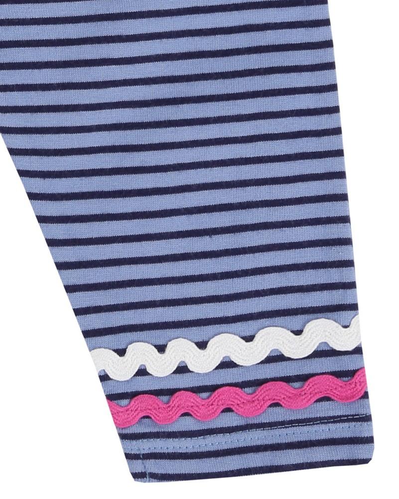 Ditsy Dress And Leggings Set