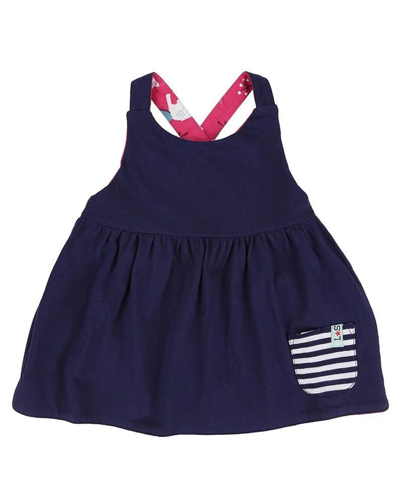 Reversible Pini- Navy/ Cat Aop