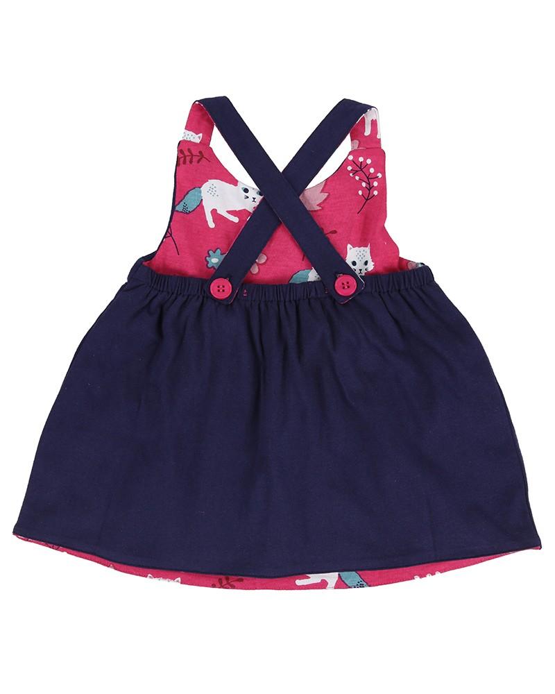 Reversible Pini- Navy/ Cat Aop