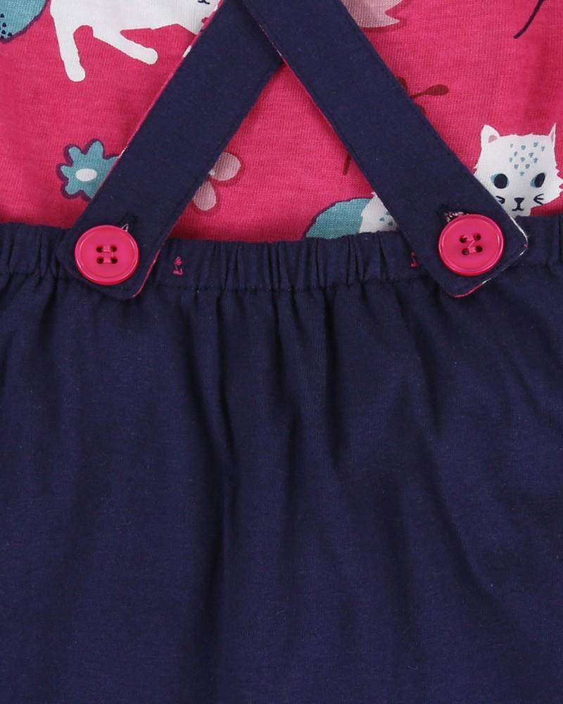 Reversible Pini- Navy/ Cat Aop