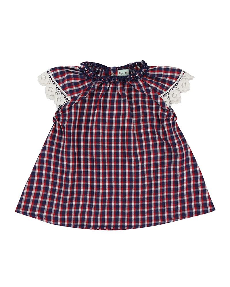 Woven Check Dress ( With Lelsbg519ining )