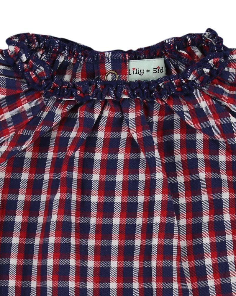 Woven Check Dress ( With Lelsbg519ining )