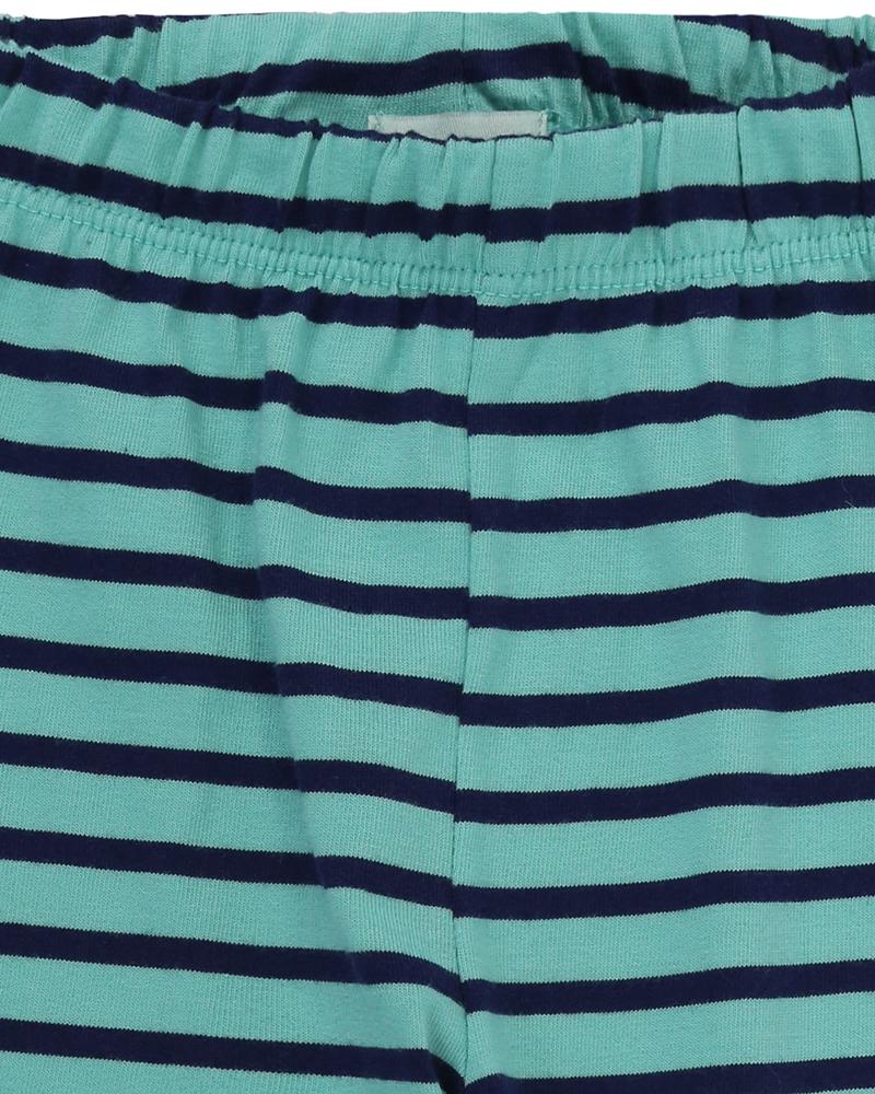 Stripe Leggings - Mint