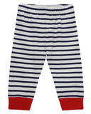Stripe Leggings - Navy