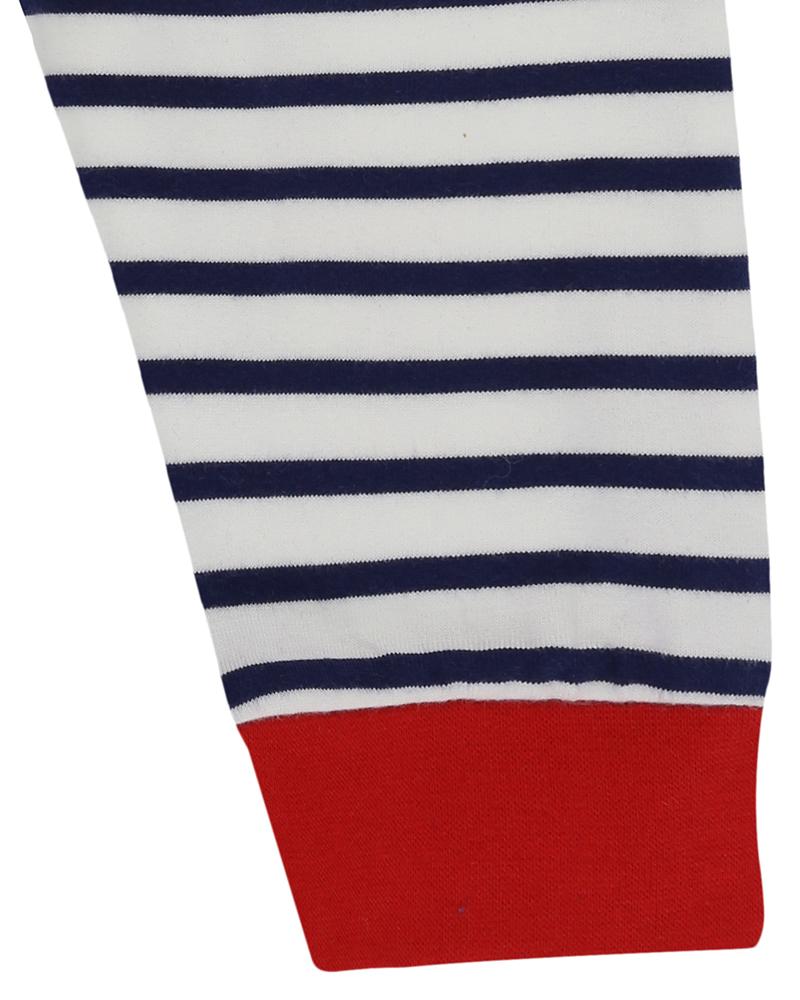 Stripe Leggings - Navy