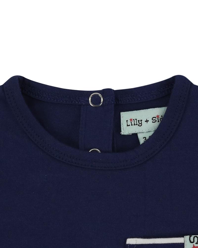 Classic Pocket T- Navy