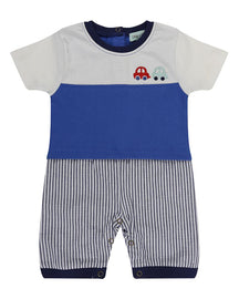 Mock Short Set- Stripe