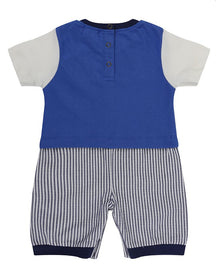 Mock Short Set- Stripe