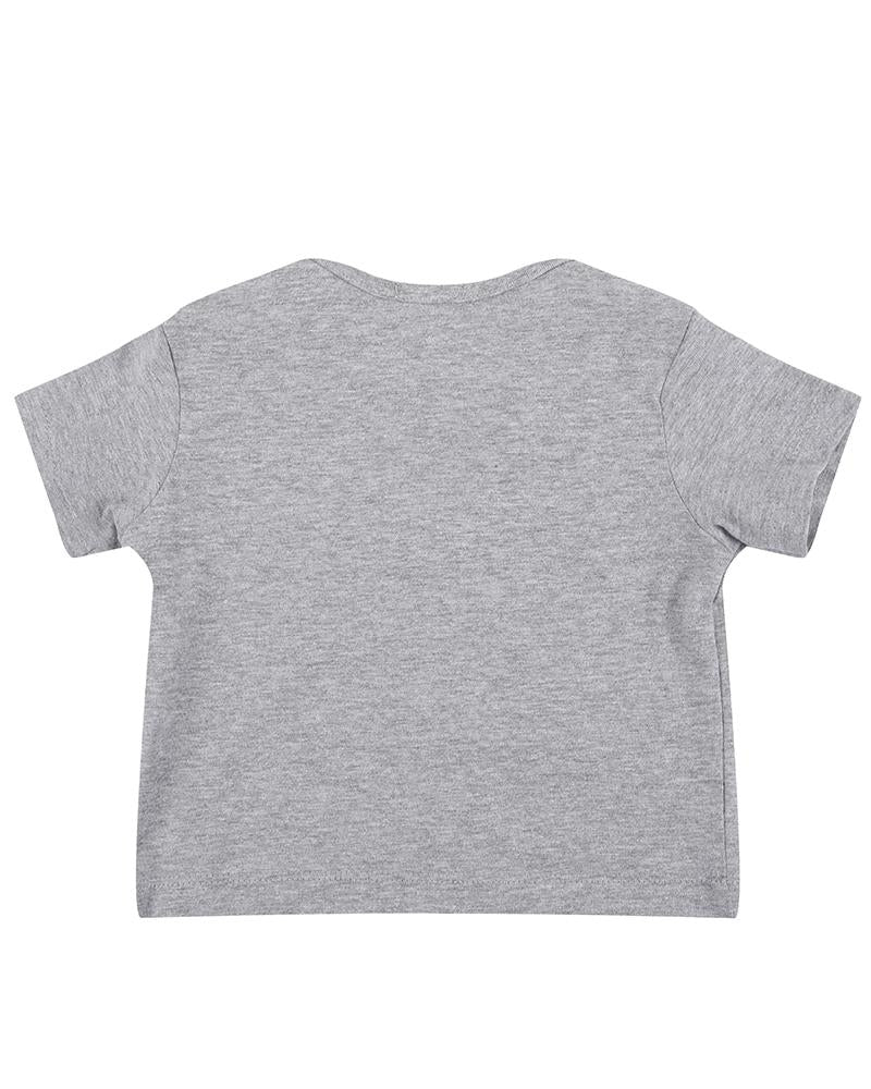 Reversible Applique Dino Short Set- Check Woven