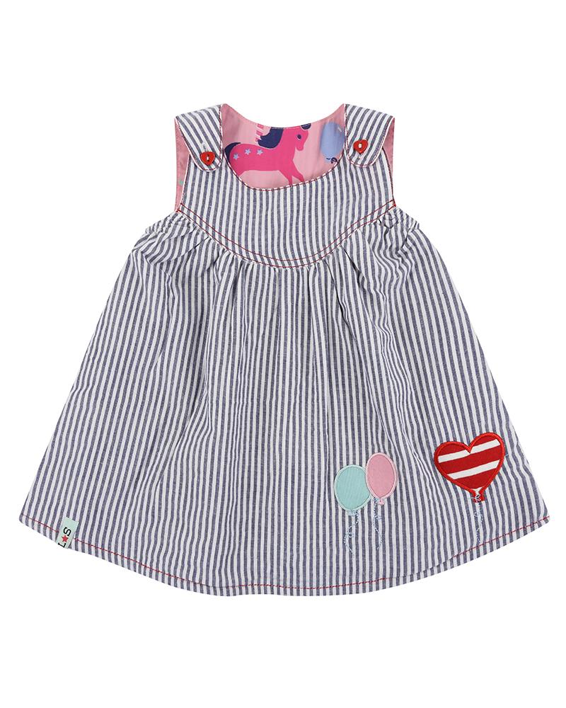 Reverse Woven Pini - Carousel/Stripe