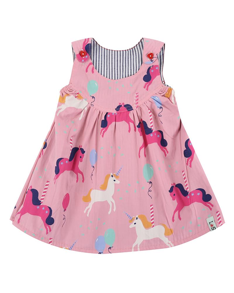 Reverse Woven Pini - Carousel/Stripe