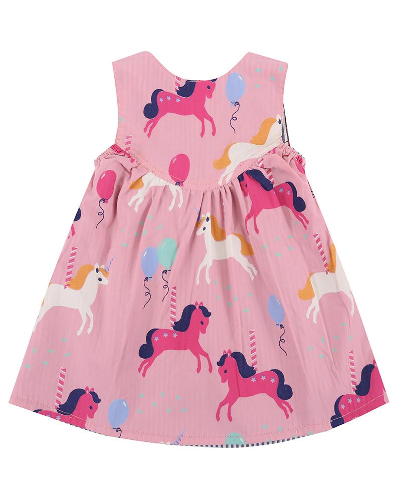 Reverse Woven Pini - Carousel/Stripe