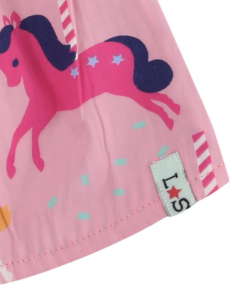 Reverse Woven Pini - Carousel/Stripe