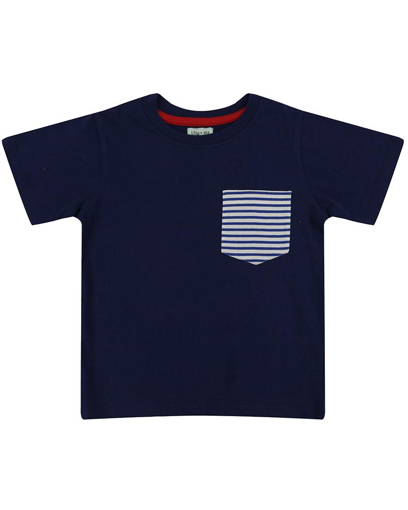 Stripe Pocket T