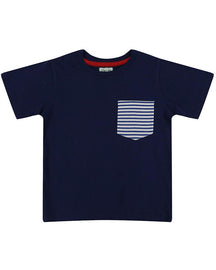 Stripe Pocket T