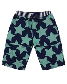 Printed Board Shorts- Stars