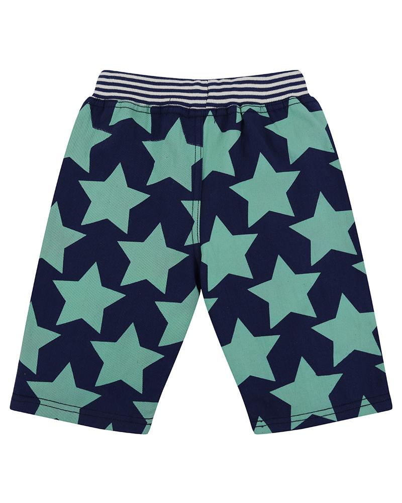 Printed Board Shorts- Stars