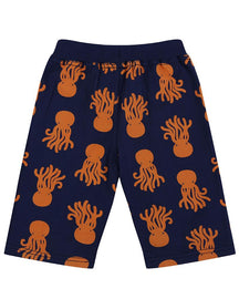 Printed Board Shorts- Octopus