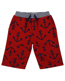 Printed Board Shorts- Anchor