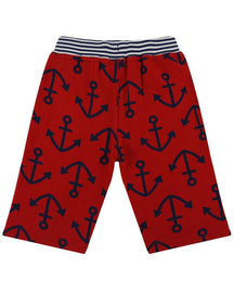 Printed Board Shorts- Anchor