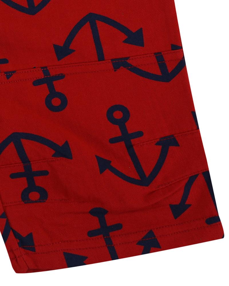 Printed Board Shorts- Anchor