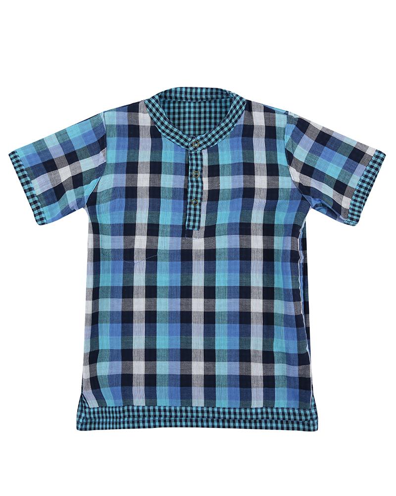 Reversible Shirt- Check/Check