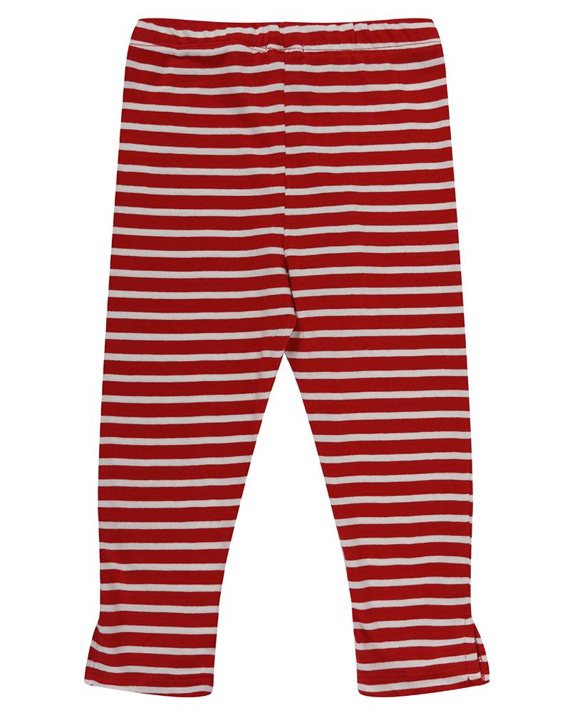Cropped Leggings- Stripe