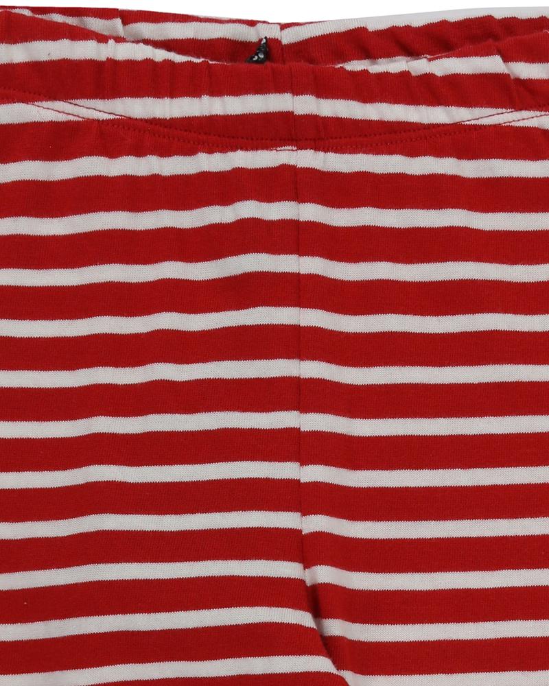 Cropped Leggings- Stripe