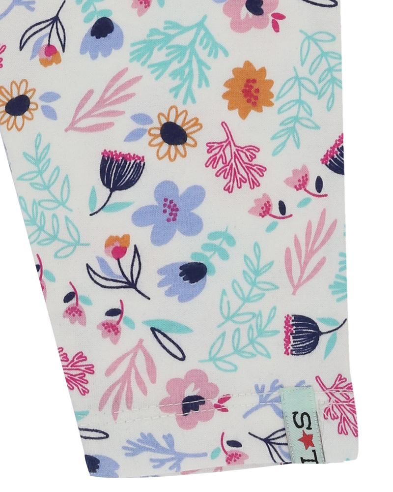 Cropped Leggings- Ditsy