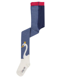 Swan Stripe Tights