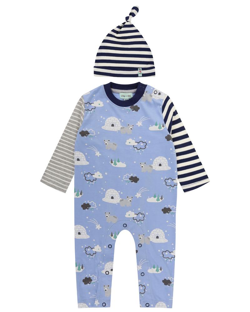 Igloo Print Playsuit Set