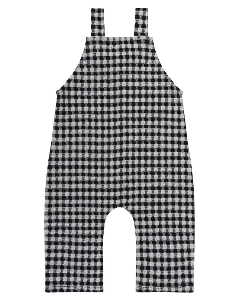 Jersey Dungarees- Check