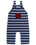 Jersey Dungarees- Blues Stripe