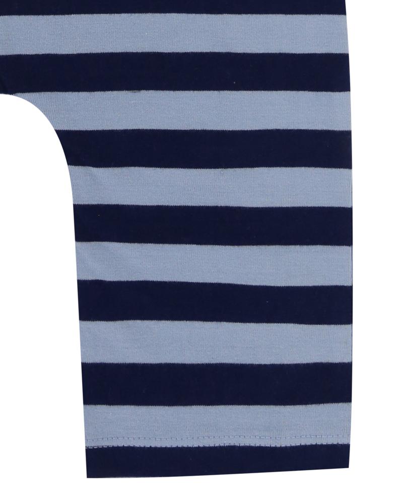 Jersey Dungarees- Blues Stripe