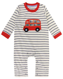 Applique Playsuit- Bus