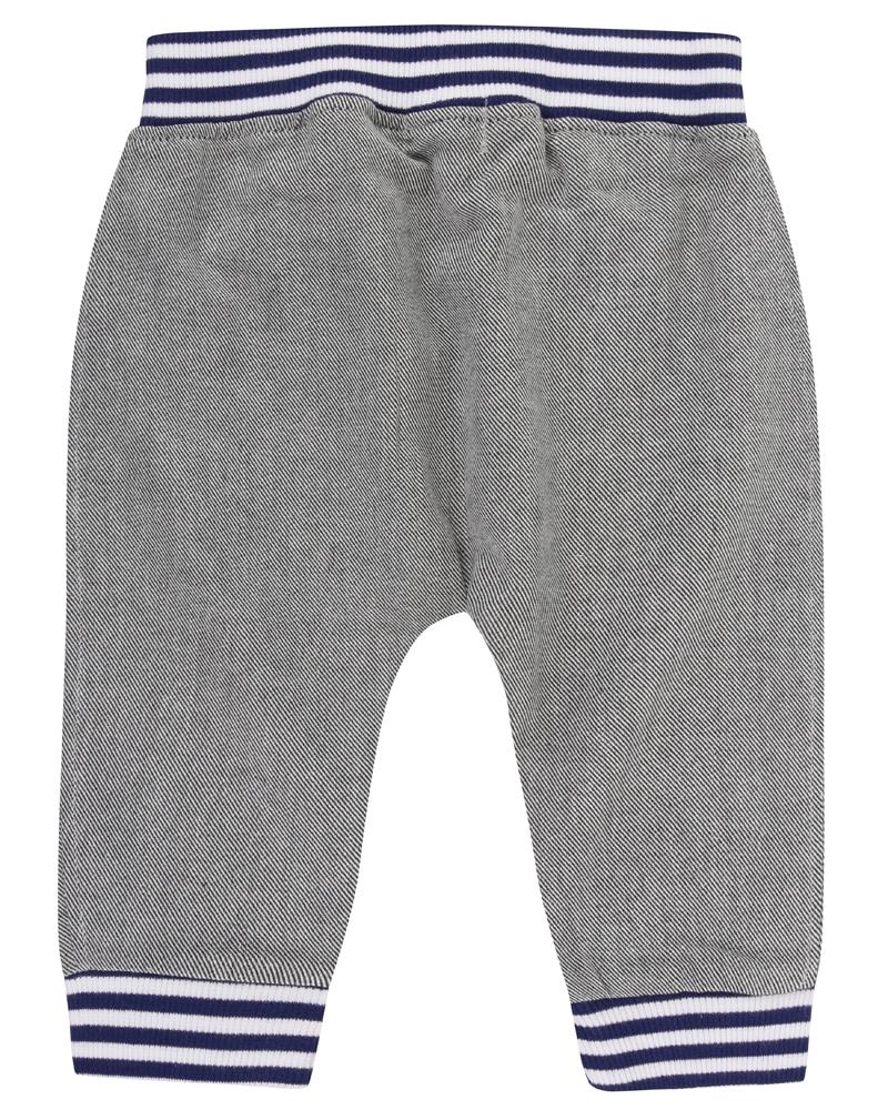 Stripe Top/ Flannel Trouser