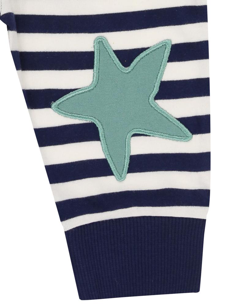 Star Print Sweatshirt/ Joggers Set