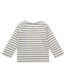Navy Stripe Top