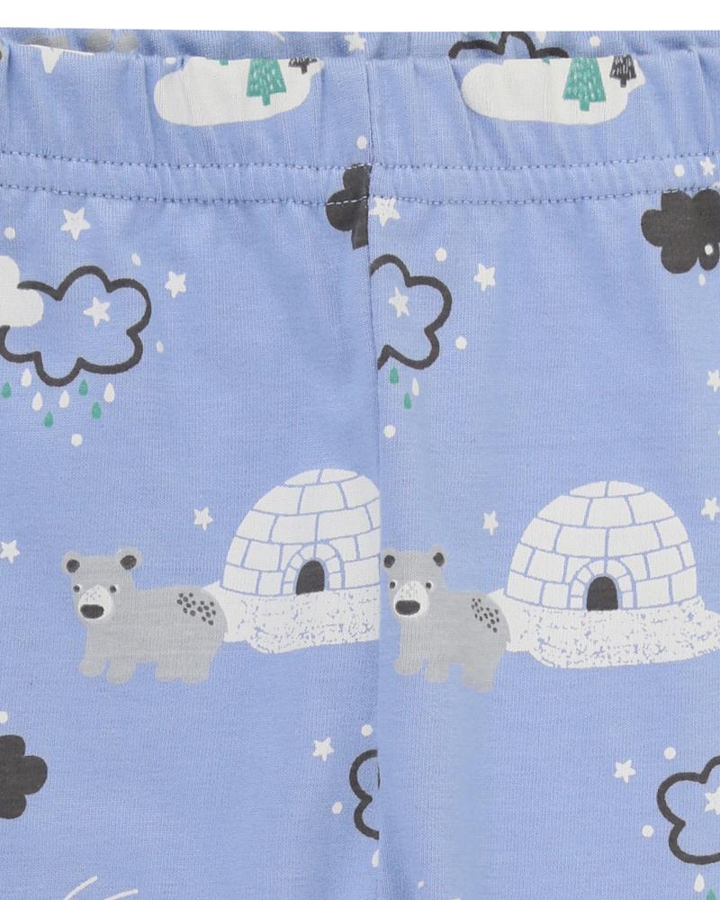 Little Star Sweat And Igloo Leggings Set