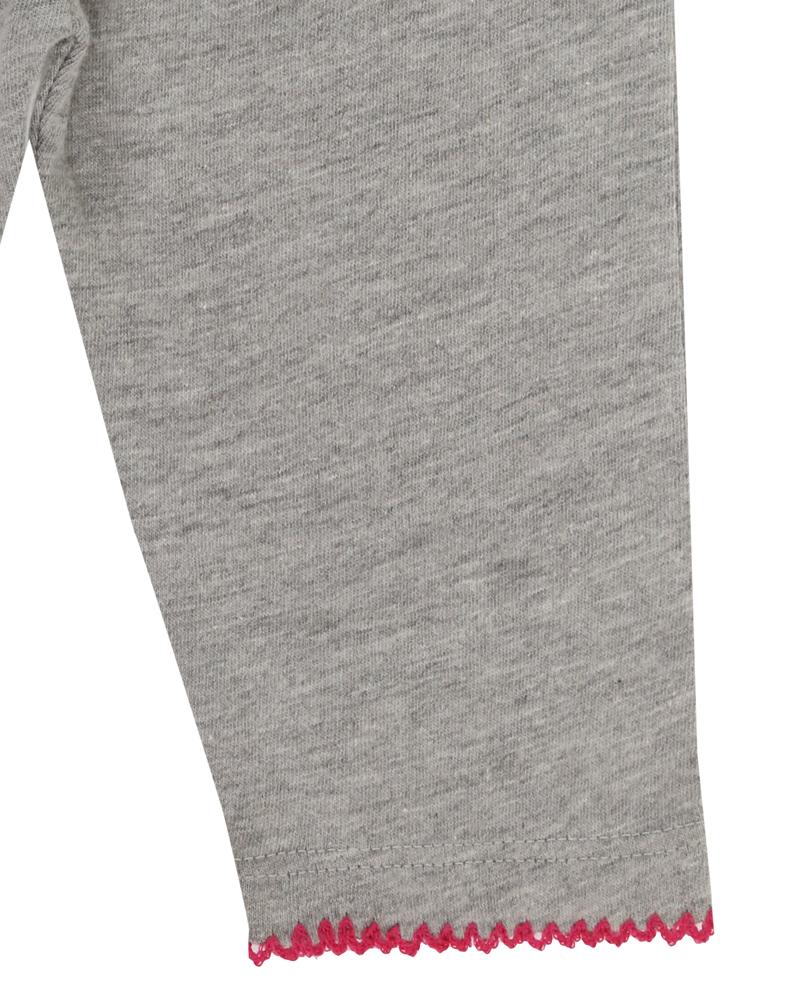 Swan Applique Dress/Leggings Set