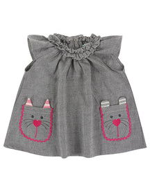 Character Pocket Flannel Dress