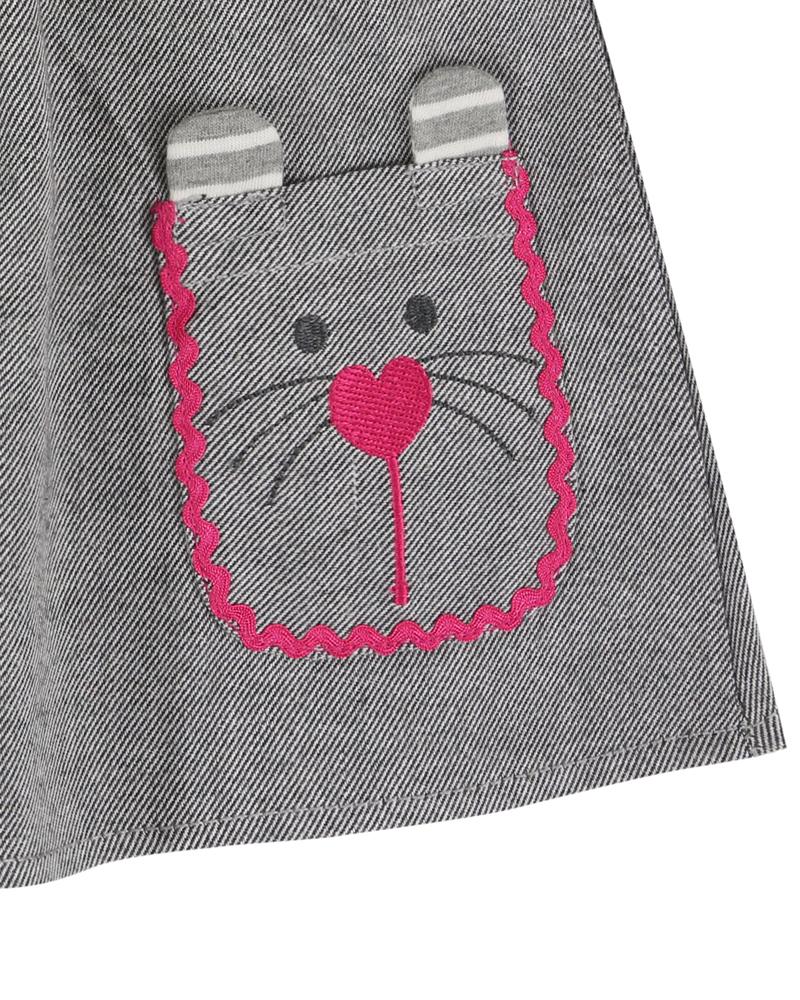 Character Pocket Flannel Dress