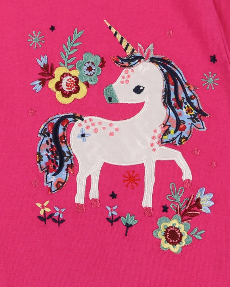 Unicorn Dress And Leggings Set