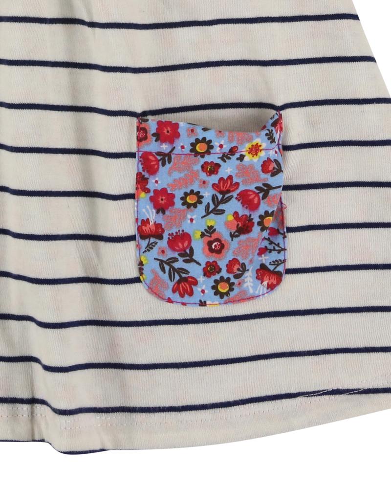 Reversible Pini -Stripe/Ditsy