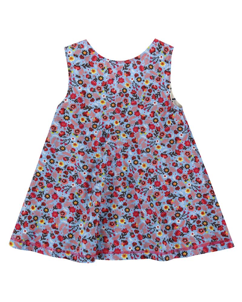 Reversible Pini -Stripe/Ditsy