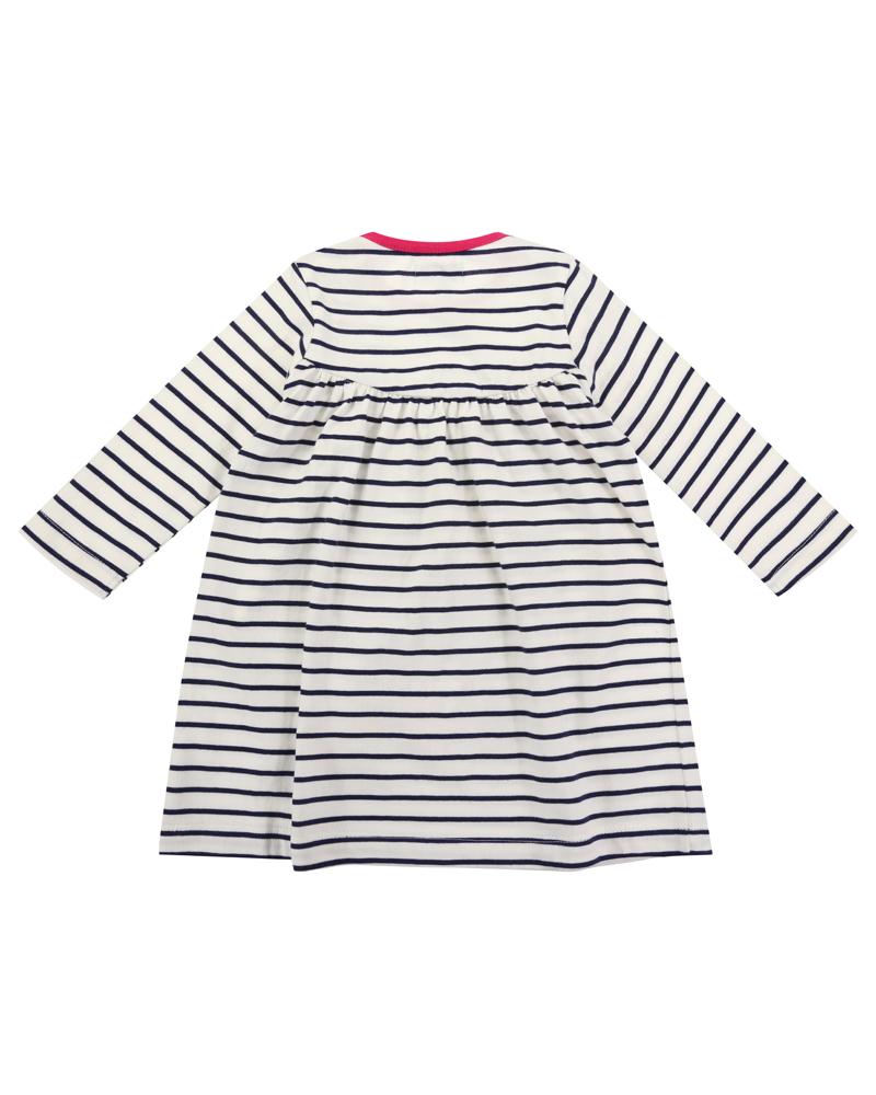 Swan Applique Jersey Dress