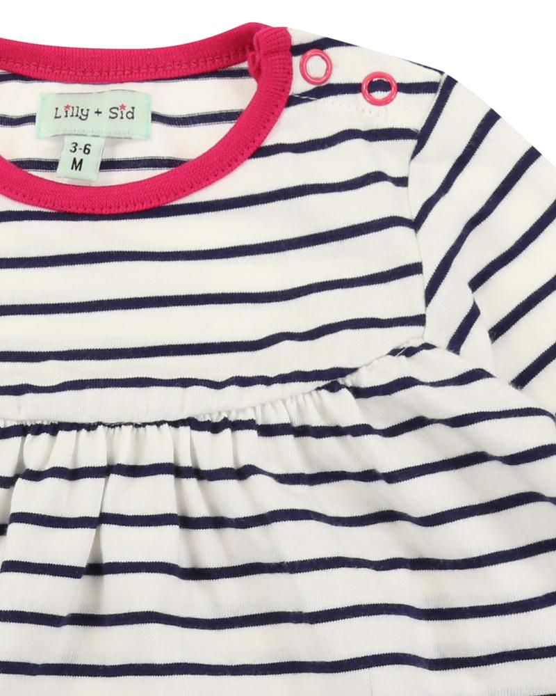 Swan Applique Jersey Dress