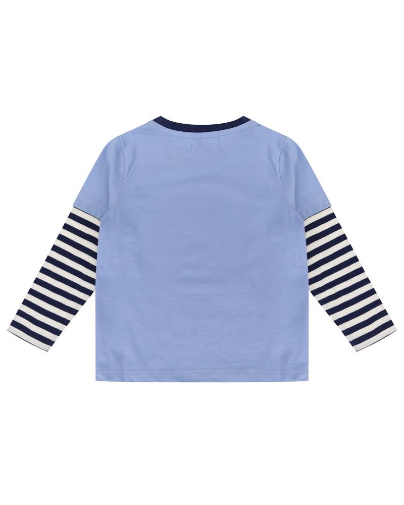 Headphones Bear Applique Top