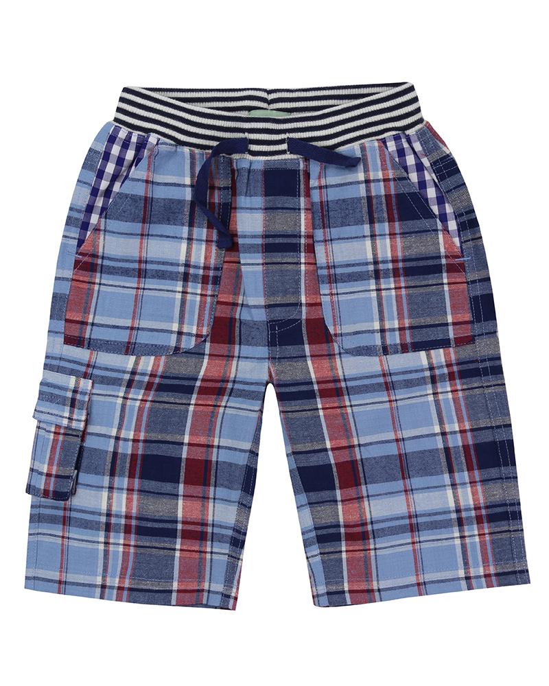 Woven Shorts- Check